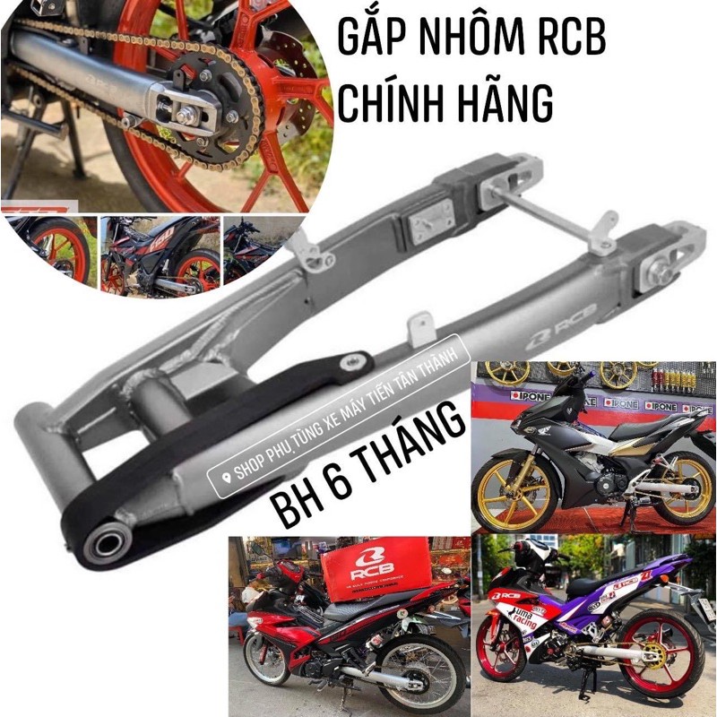 Gấp nhôm RCB exciter150 winner sonic150 wave funeo sirius chính hãng RACING BOY_dochoixemay