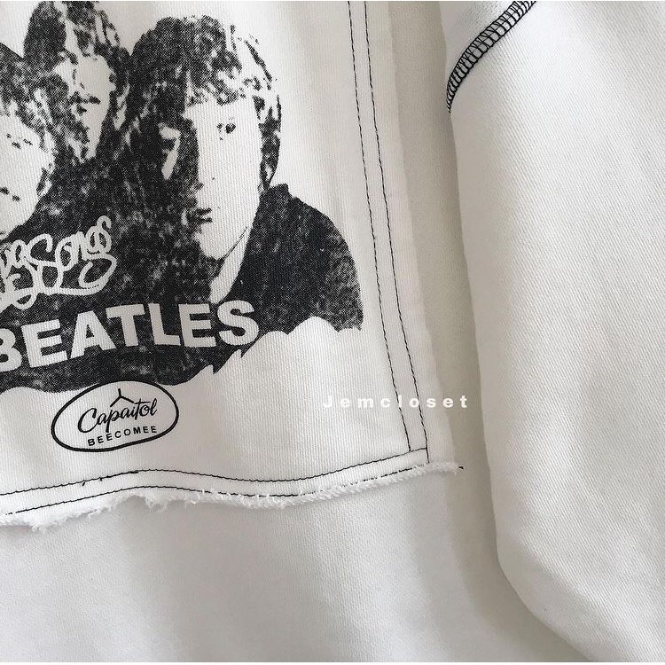 Áo sweater nữ form rộng chất vải dày dặn Beecom - 1976 ( Gous Official) | BigBuy360 - bigbuy360.vn