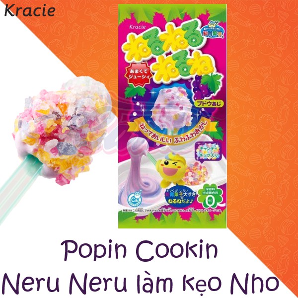 Popin Cookin Neru Neru làm kẹo Nho