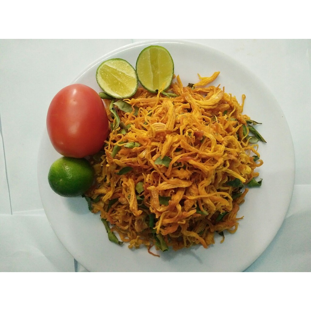 Sỉ bao 5kg khô gà xé cay lá chanh