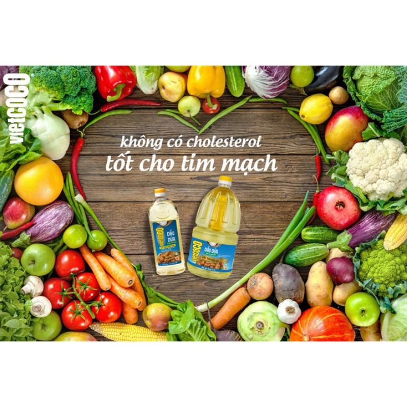 250ml-DẦU DỪA HỮU CƠ ÉP LẠNH VIETCOCO Organic nấu ăn,dưỡng tóc, dưỡng mày....