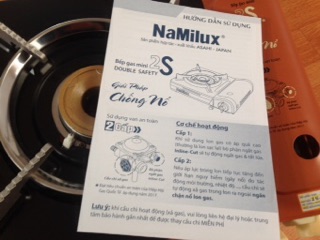 Bếp gas mini 2S Namilux
