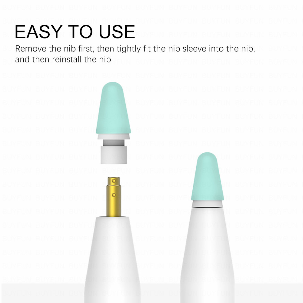 Vỏ bảo vệ GOOJODOQ bằng silicon dành cho đầu bút táo Pencil 2(Gen 2)