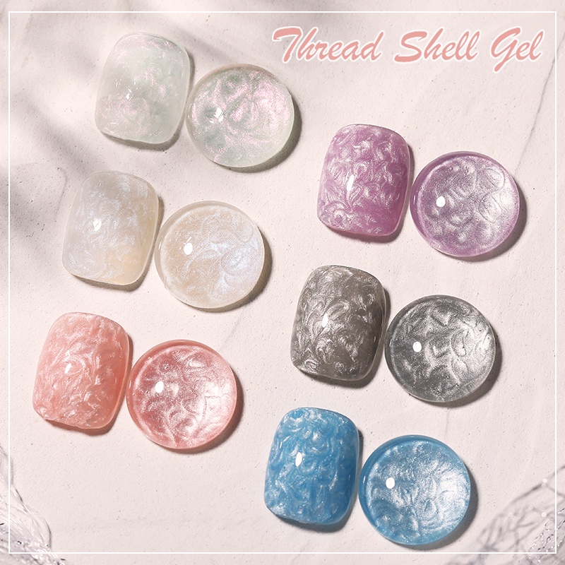 Sơn gel móng tay UR SUGAR hình vỏ sò thiết kế mới độc đáo 7ml