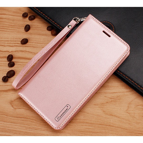 Bao da Galaxy A20/ A30 hiệu Hanman (Có kèm dây đeo) | BigBuy360 - bigbuy360.vn