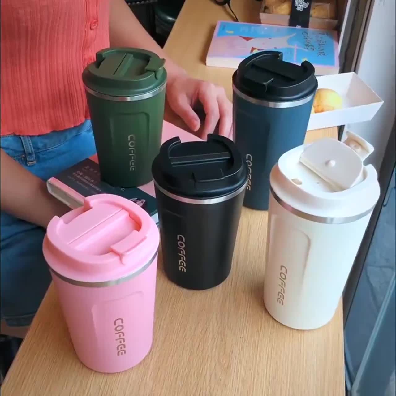 Bình giữ nhiệt inox Coffee kiểu dáng Hàn Quốc hàng chính hãng dung tích 510ml | BigBuy360 - bigbuy360.vn