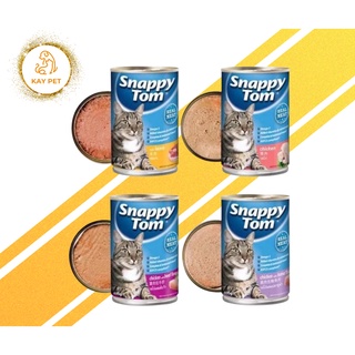 Pate cho mèo lớn Snappy Tom 400g - giao vị ngẫu nhiên
