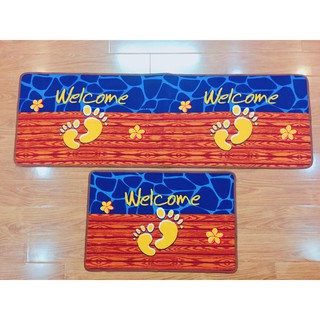 Combo 2 Thảm trải sàn 3D nhà bếp