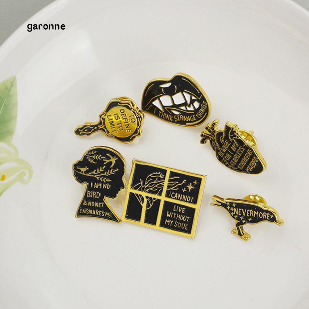Trâm cài áo bằng hợp kim phong cách vintage nhiều kiểu lựa chọn