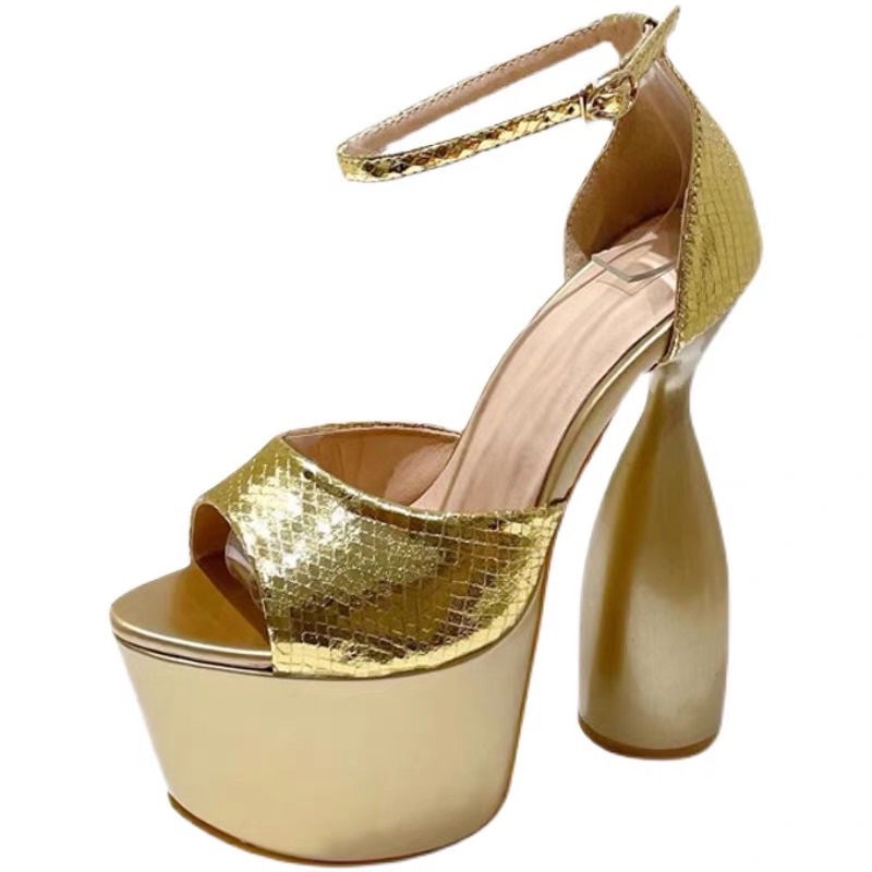 Giày Cao Gót Platform 16CM Gót Độc Lạ