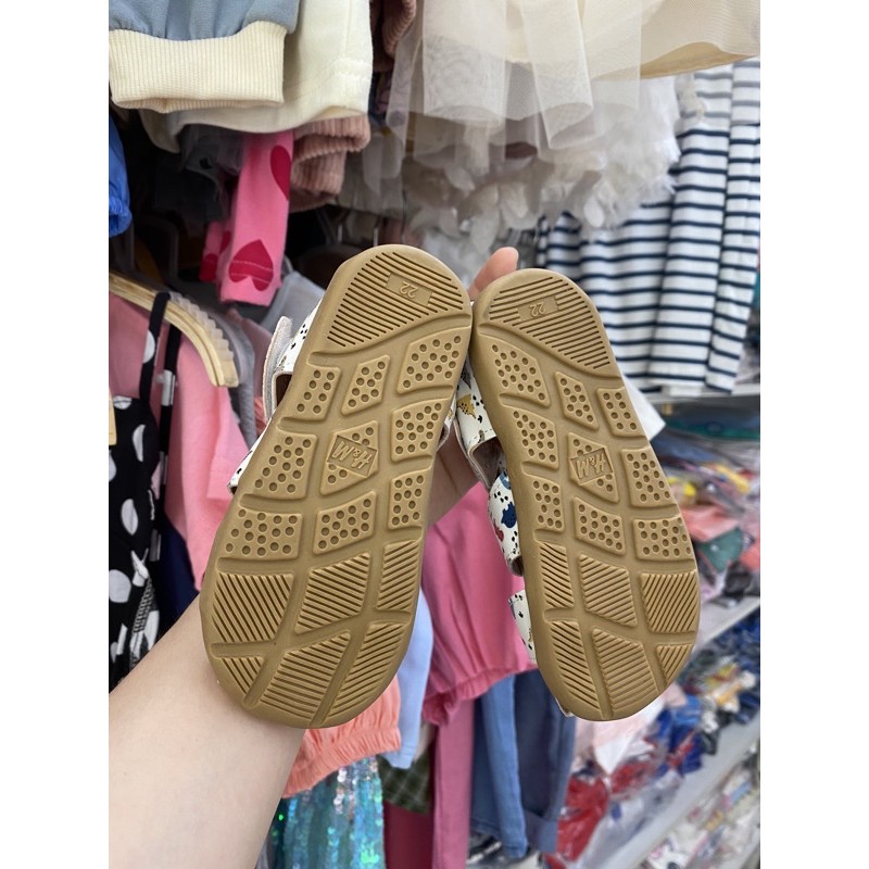 Sandal rọ khủng long trắng HM 0-4Y (có ảnh thật)