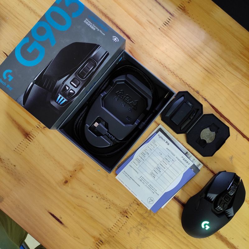 Chính hãng – Logitech G903 Hero 25.6K DPI bảo hành 12 tháng led rgb 16 triệu màu_98-99%