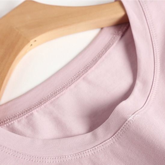 Áo Thun Tay Ngắn Dáng Rộng Plus Size In Hoạ Tiết Đơn Giản Trẻ Trung Dành Cho Nữ