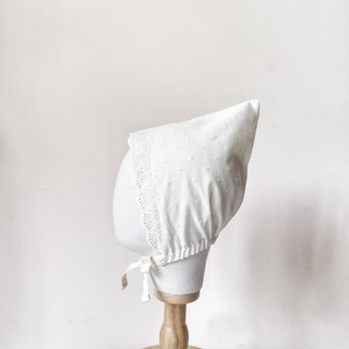 Mũ bonnet chóp nhọn kiểu Hàn Quốc cho bé gái
