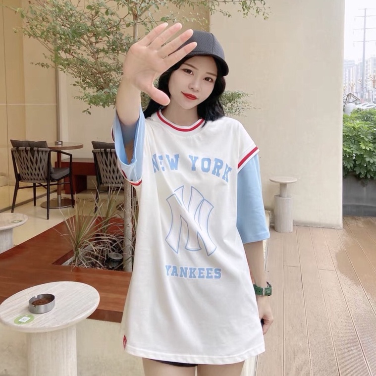 Áo Thun MLB Unisex Couple  - Cotton Thoáng Mát Dành Cho Mùa Hè || THE BOX STUDIO