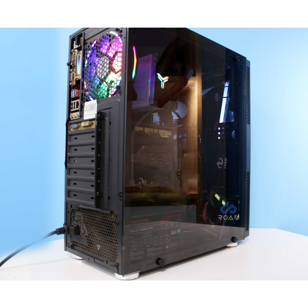 [Siêu Phẩm Chiến Game] PC gaming H81 I3 4160 Ram 4G/1600 Ssd 120Gb Hdd 250Gb Psu 350w Case Eros Fan Cpu | BigBuy360 - bigbuy360.vn