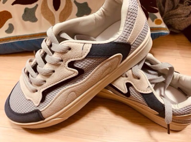 [sẵn ]Giày ulzzang nữ xanh xám loại 1 | BigBuy360 - bigbuy360.vn