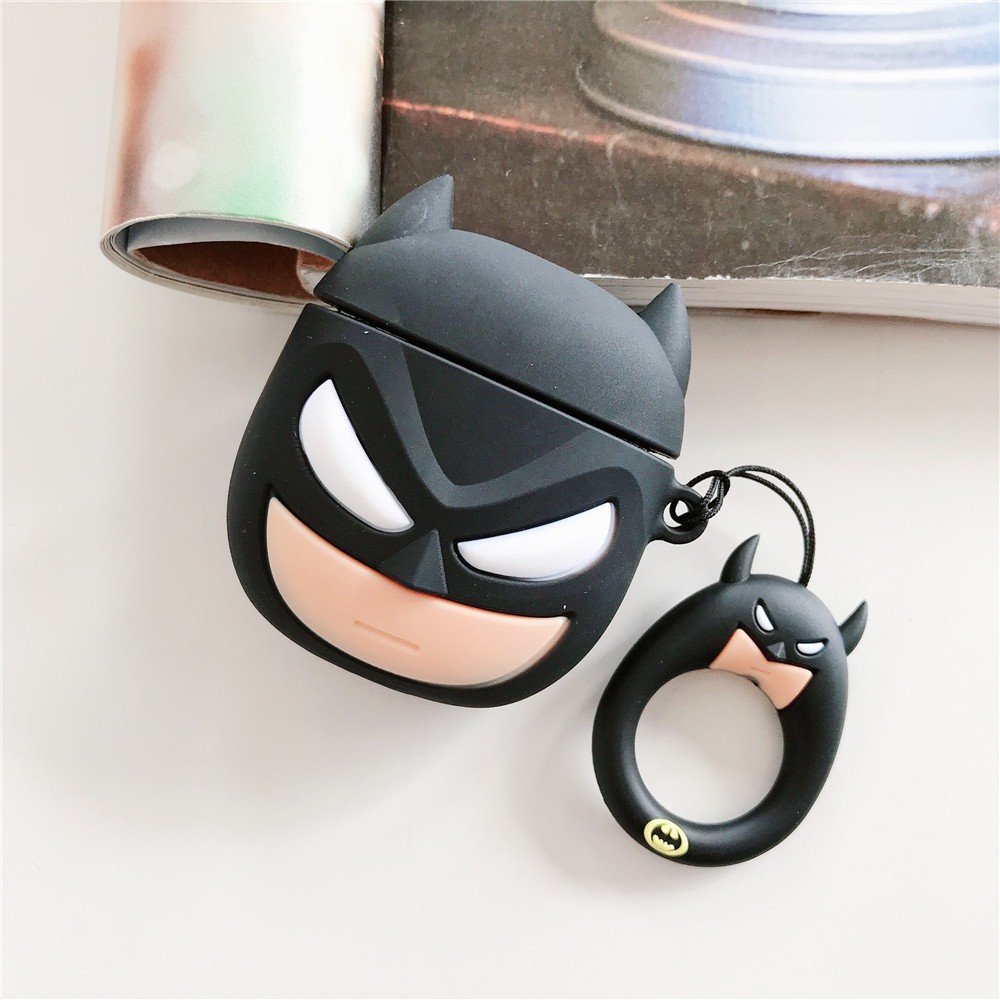 Vỏ bảo vệ bao đựng tai nghe Airpod 1/Airpod 2-Mã ốp batman