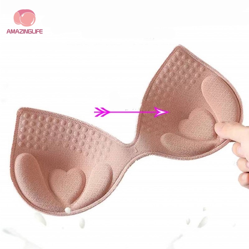 Miếng Đệm Mút Nâng Ngực Dày Dặn Thoáng Khí Quyến Rũ Dành Cho Nữ
