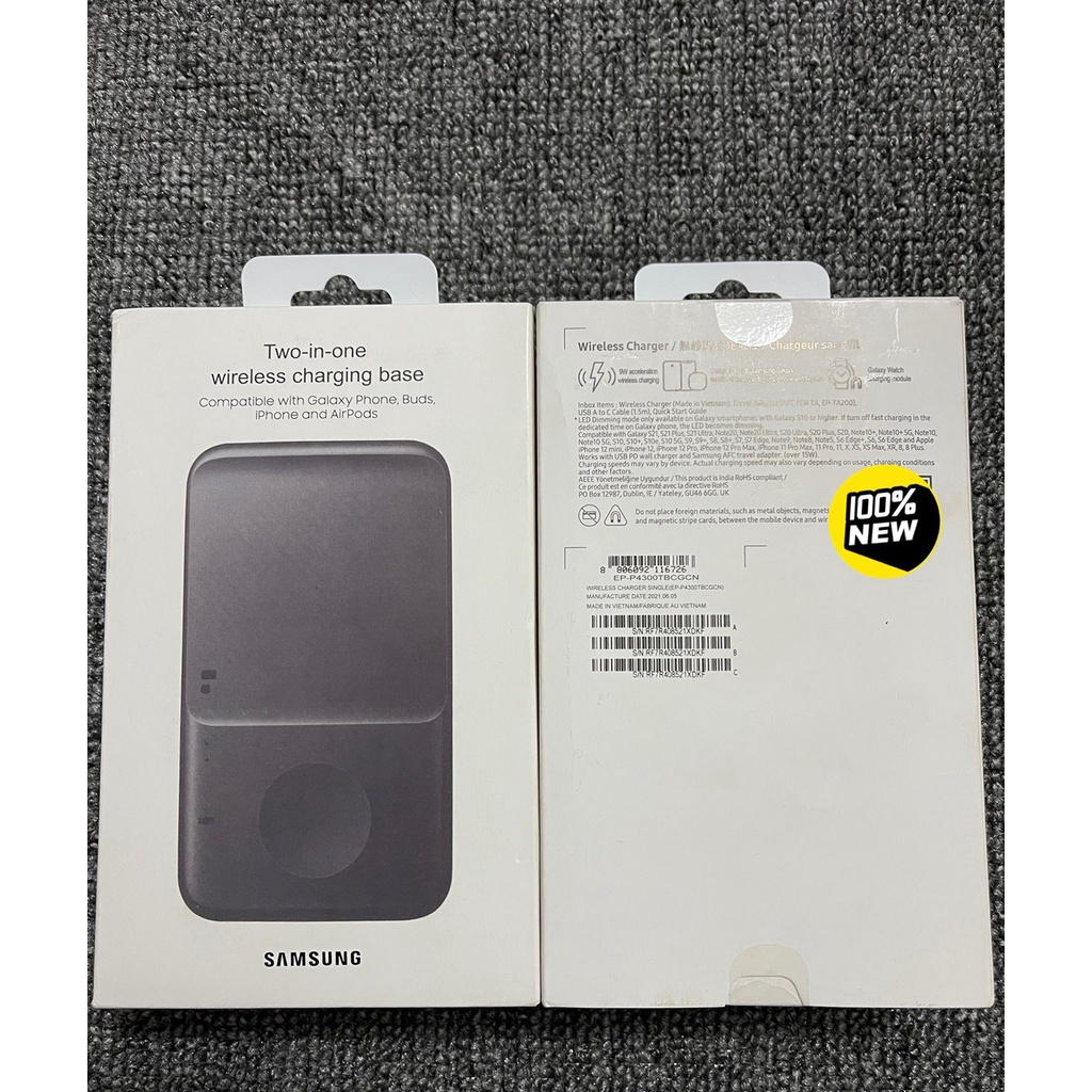 Đế sạc samsung ep-p4300 chính hãng Galaxy S21, S21 Plus, S21 Ultra, Note20, Note20 Ultra, S20 Ultra, S20 Plus, S20