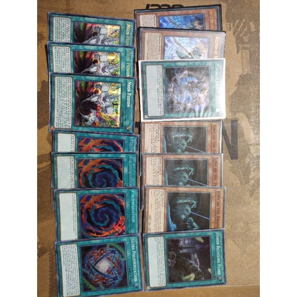 Bộ core Thẻ trò chơi yugioh dung hợp ma thuật Fusion