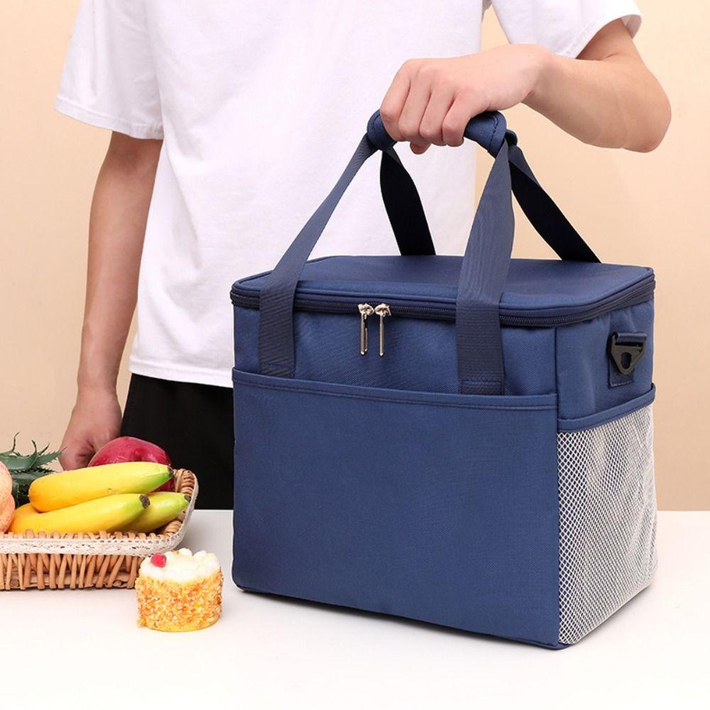 Túi Đựng Hộp Cơm Trưa Giữ Nhiệt Tiện Dụng Mang Theo Du Lịch Dã Ngoại