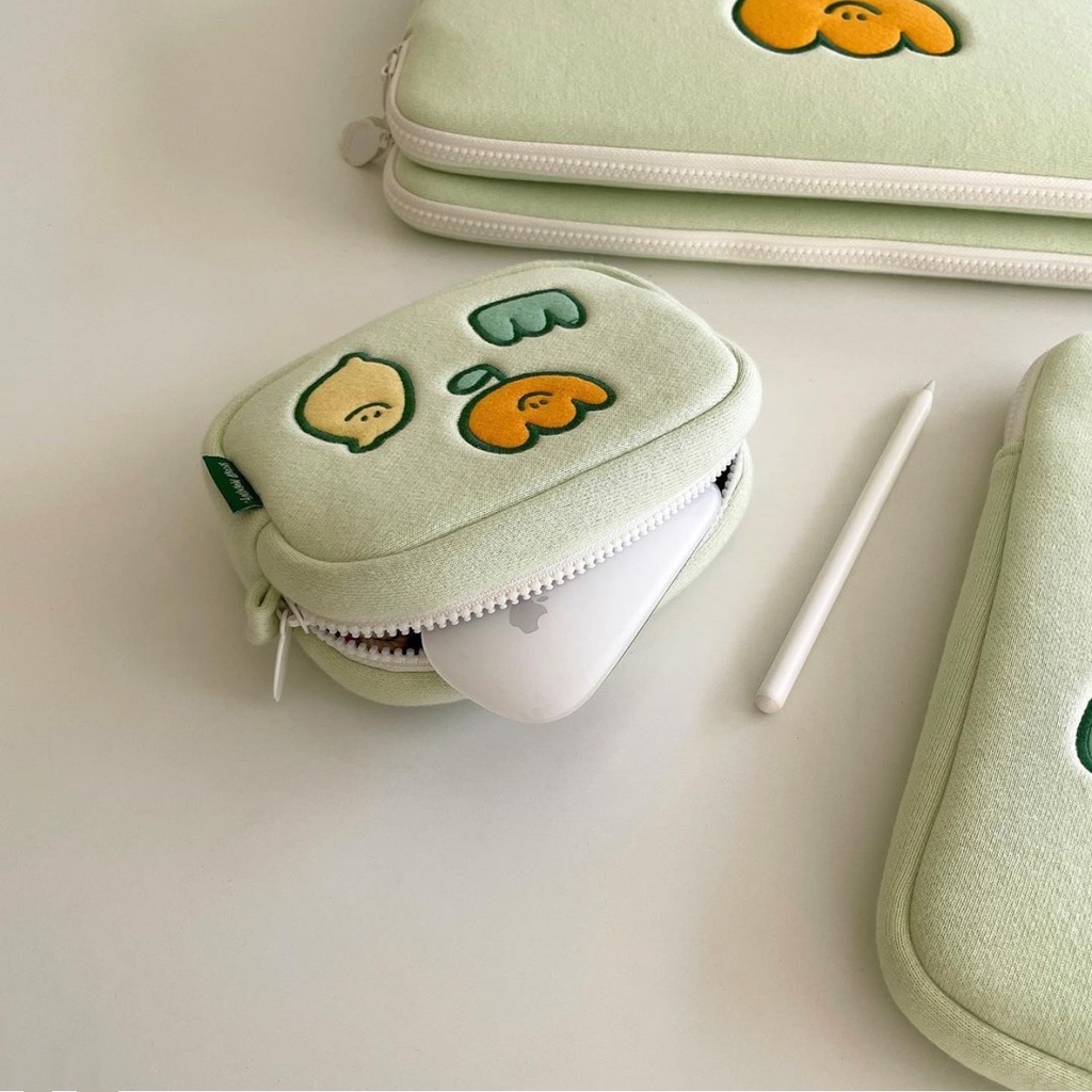 Túi đựng Laptop kích thước 15 13.3 13 12 11 10.5 10.2 inch phong cách Hàn Quốc dễ thương xinh xắn