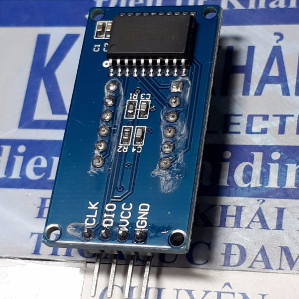 module 4 led 7 đoạn 0.36 inch, IC Tm1637 5v30mA kde3276