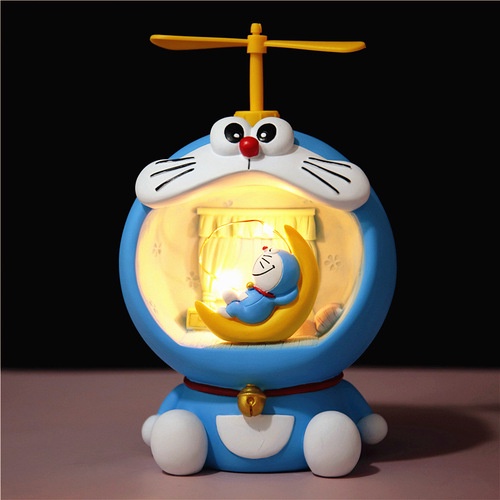 [Rẻ vô địch] Đèn ngủ Doraemon chong chóng đáng yêu  - trang trí căn phòng vintage decor siêu dễ thương