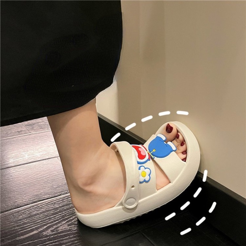 Dép Sandal Chống Trượt Họa Tiết Doraemon Thời Trang Mùa Hè 2022