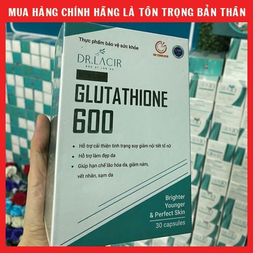 Viên uống nám trắng da GLUTATHIONE 600 | BigBuy360 - bigbuy360.vn