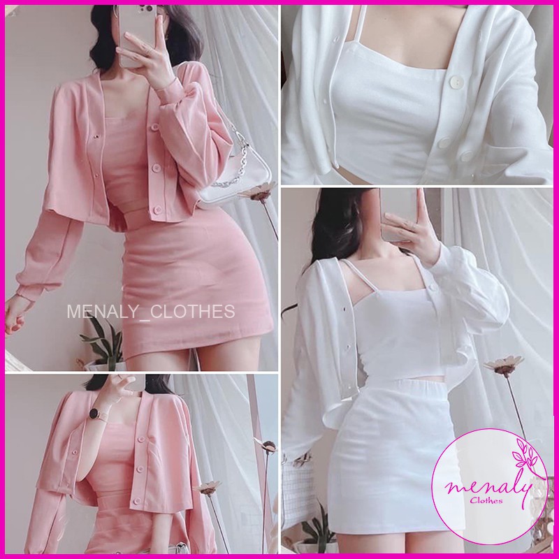 Set bộ đồ nữ cá tính SE20 mẫu set bộ 3 chi tiết