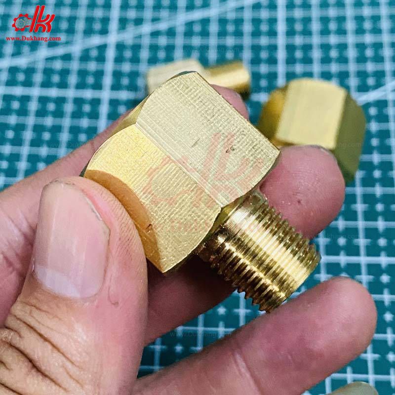 Sơ mi thau - Nối ren trong ren ngoài đồng