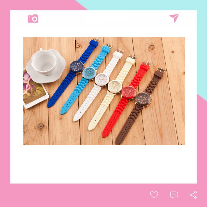 Đồng hồ nam nữ thời trang thông minh Geneva giá rẻ DH73