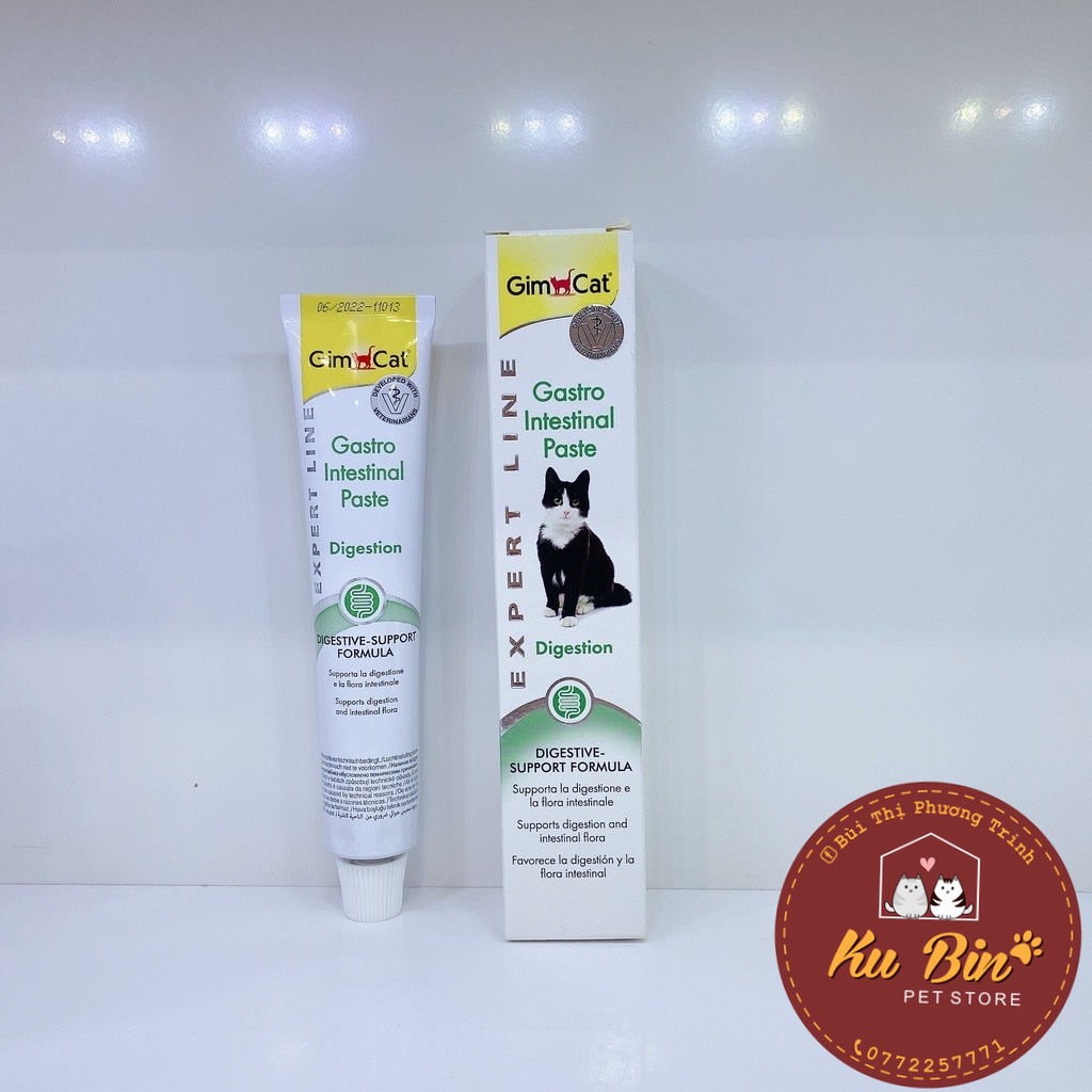 Gel Dinh Dưỡng Gimcat Hỗ Trợ Tiêu Hoá Cho Mèo Hàng Nhập Đức 50g