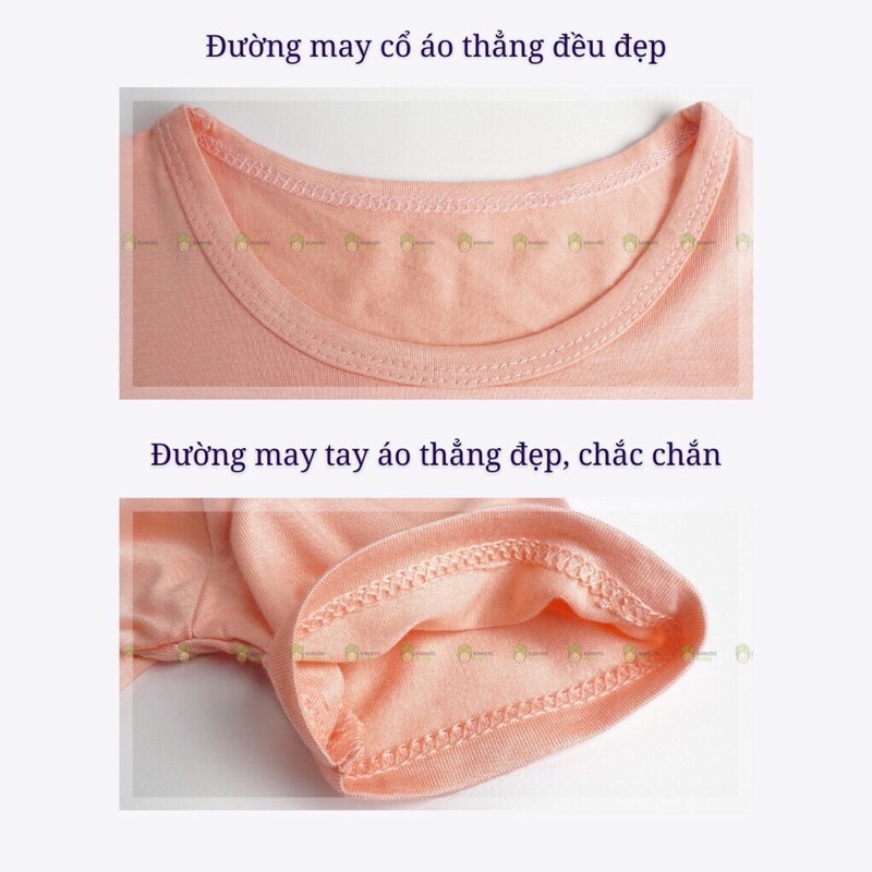 Áo Thun Cộc Tay Trơn Kwoo Cho Bé Trai, Bé Gái - 9 màu