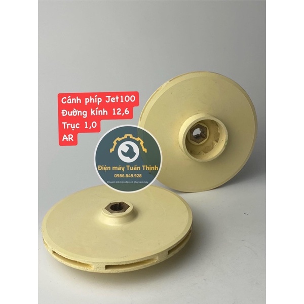 Cánh nước máy bơm con lợn Jet100, trục 10, 12