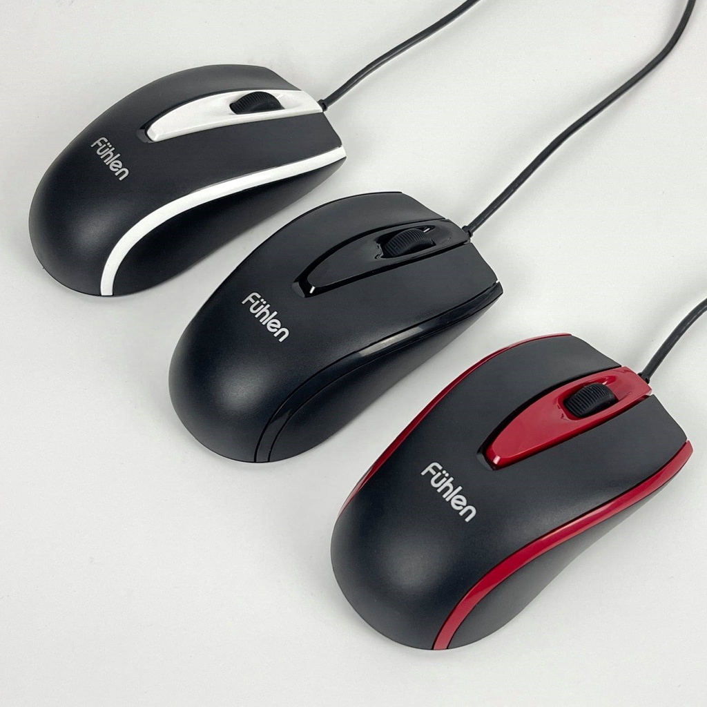 Giá siêu rẻ Chuột máy tính có dây, chuột gaming chơi game Fuhlen L102 màu Đen/ Hồng/ Trắng/ Đỏ