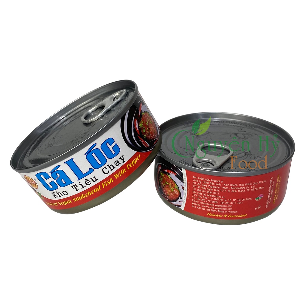 Cá lóc kho tiêu chay Âu Lạc - 140g