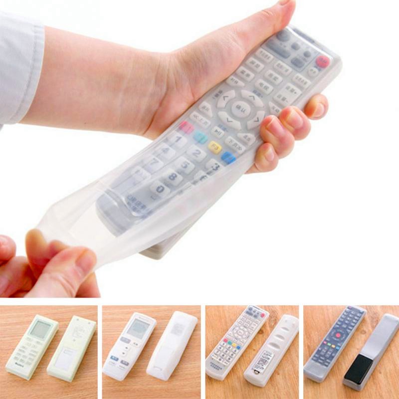 Hw Ốp Silicon Trong Suốt Bảo Vệ Remote Tv Giá Đỡ