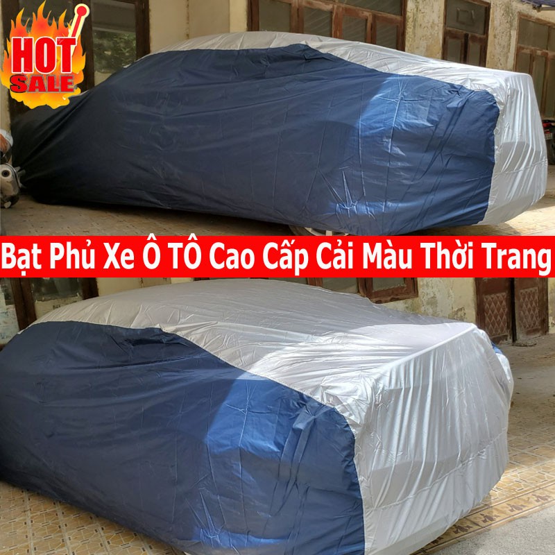 Bạt Phủ Xe Ô TÔ, Bạt Trùm Xe Hơi Cải Màu Thời Trang Cao Cấp Chống Nóng, Mưa, vải dù Oxford cao cấp