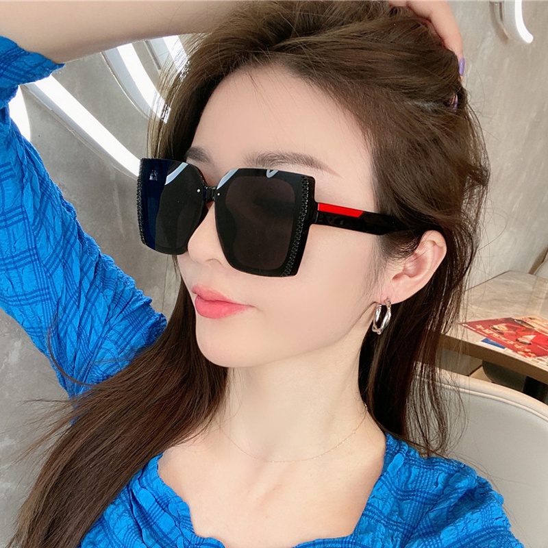 Kính Mát Gọng Vuông Chống Tia UV Thời Trang