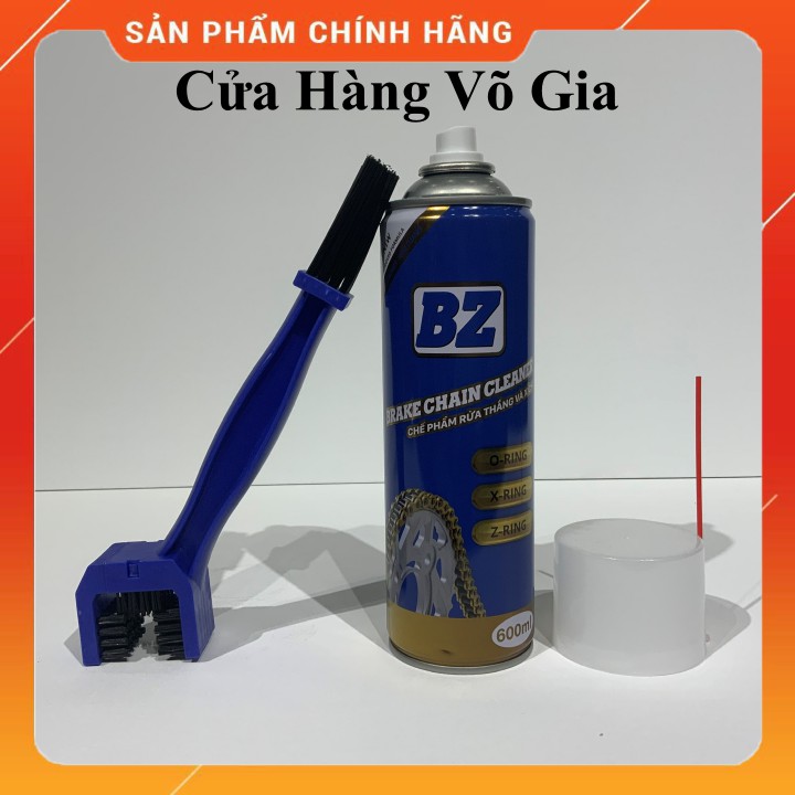 [Mã LIFEAUMAY giảm 10% tối đa 30k đơn 150k] Chai Xịt Rửa Sên BZ Chain Cleaner 600ml