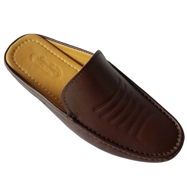 Giày SaBo Nam Da Bò BIGBEN Đế âm Cao Cấp SB73