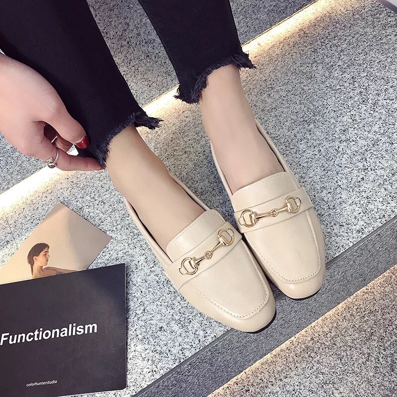 Giầy Moca Khoá Cài Ngang Xinh Xắn | BigBuy360 - bigbuy360.vn