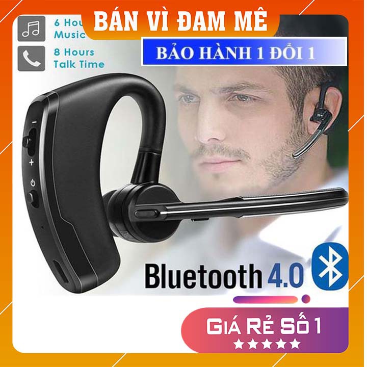 Tai Nghe Kết Nối Bluetooth - Tai Nghe V8 Siêu Xịn