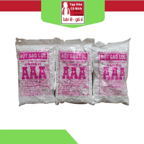 💥 SIÊU NGON 💥 Bột Gạo Lọc AAA NGỌC TRÂM - HẠNH PHƯỚC 1 Sa Đéc 500g - Loại Đặc Biệt - Chất Lượng Hảo Hạng