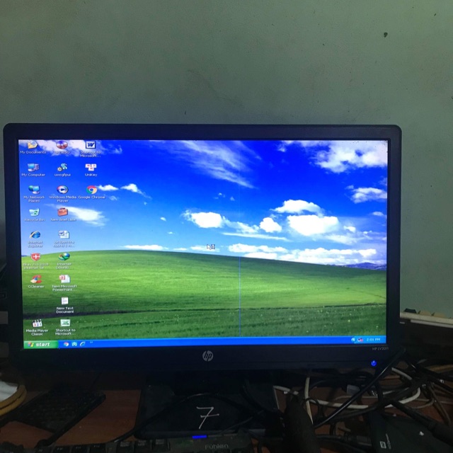 Màn hình 20 inch sọc chỉ