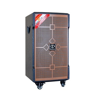 Loa karaoke di động Dalton TS-10G250N (Loa 2 đường tiếng, 1 bass 25cm, 1 treble, công xuất 300w , kèm 2 Mic)