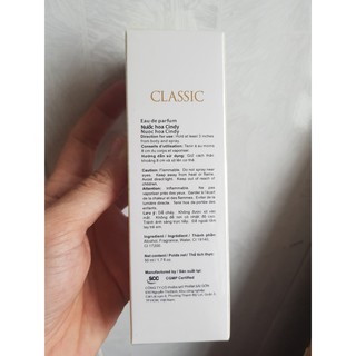 Nước hoa Classic Cindy 50ml